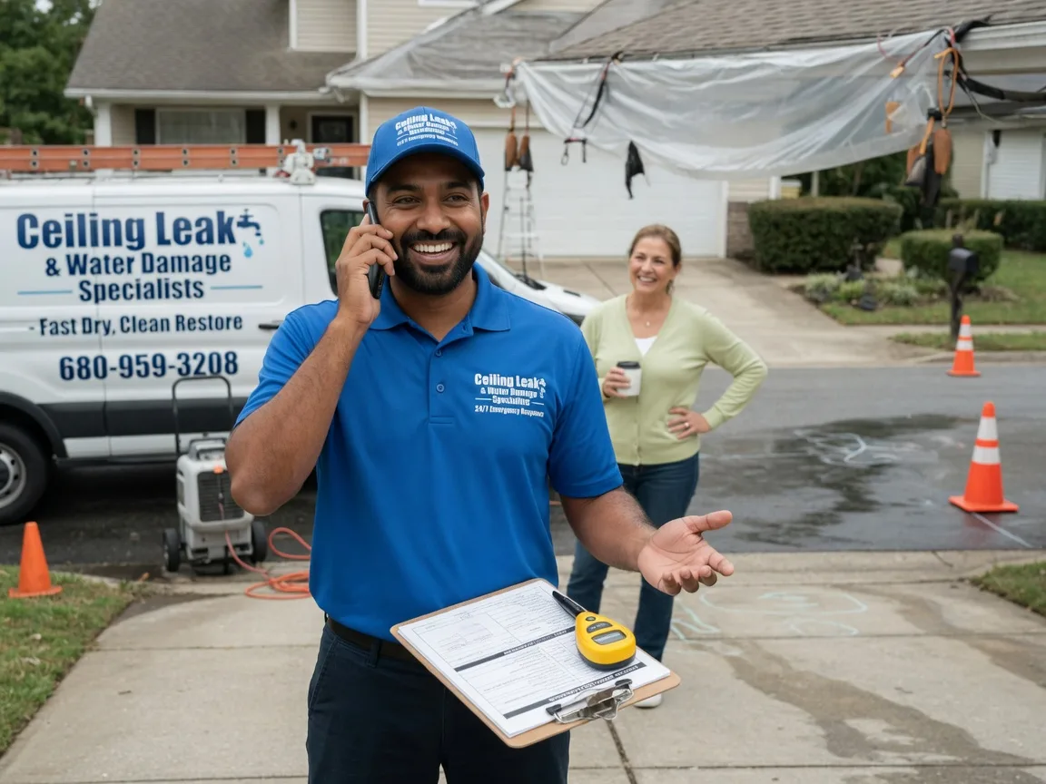 Ceiling Leak Cleanup East Branch, NY FAQs